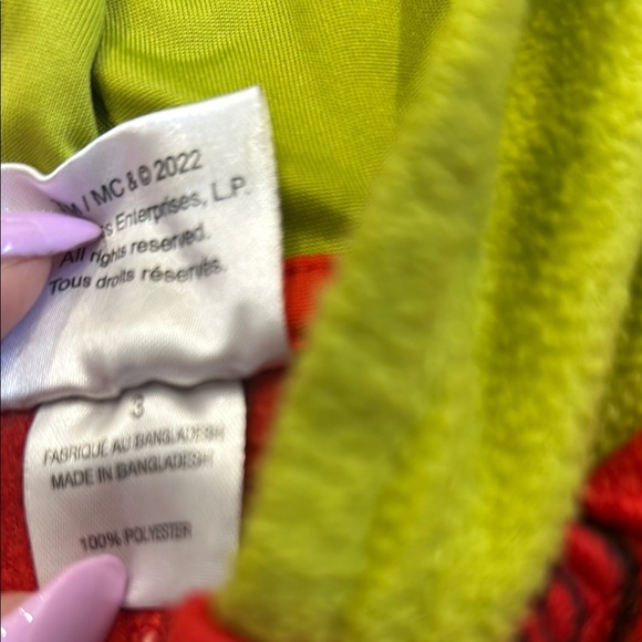 Disney Red Footies One Piece Sleepwear - Picture 3 of 9